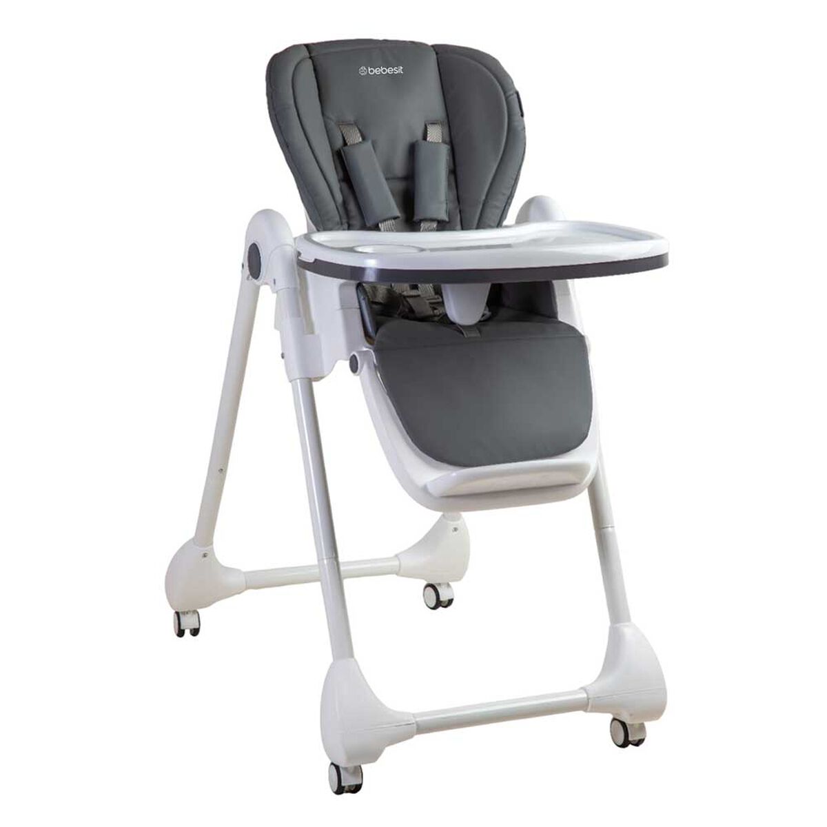 Silla de Comer Easy Feed Gris Bebesit