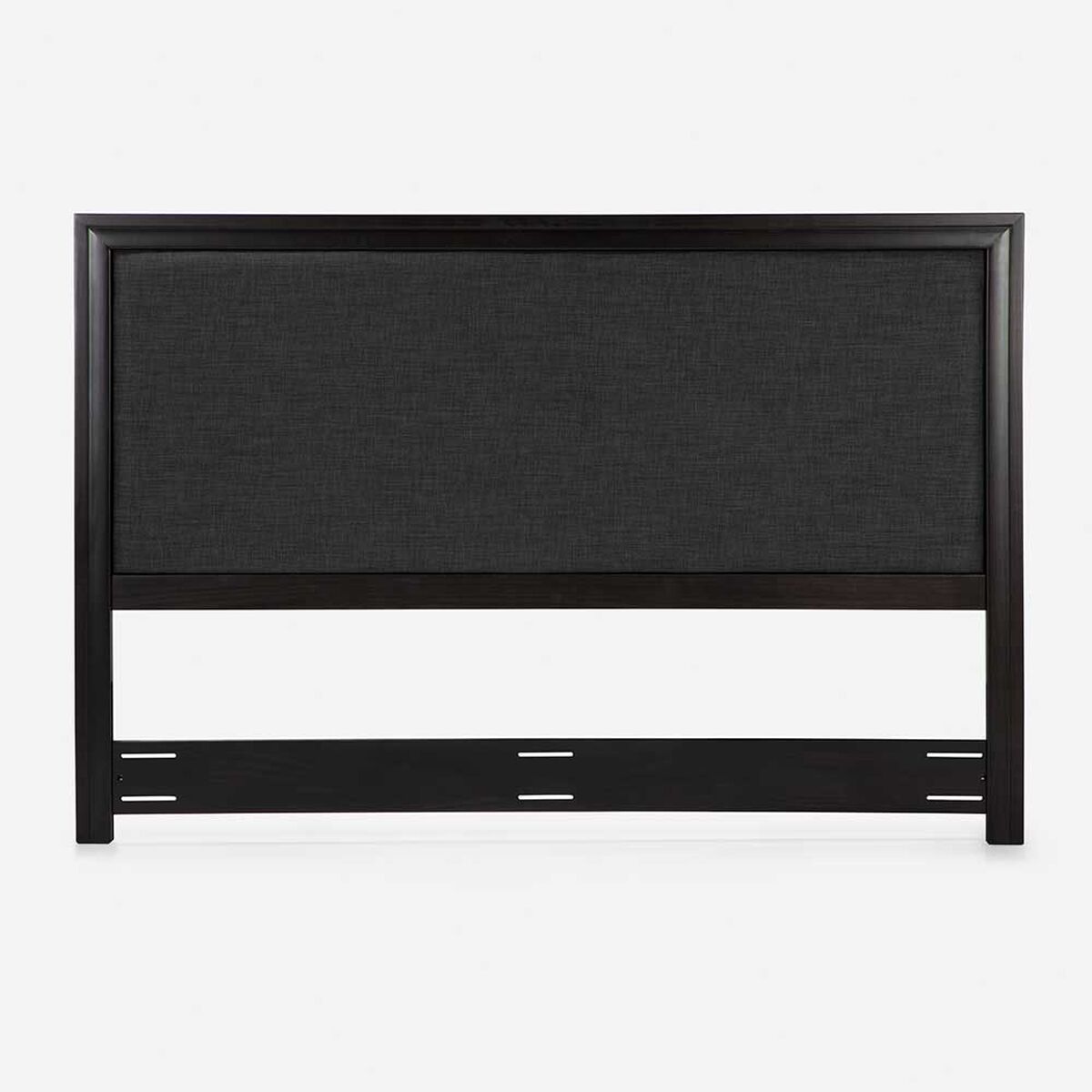 Cama Europea Rosen Base Dividida S&uacute;per King Tempo + Respaldo Nolita Grafito