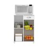 Mueble Auxiliar Home Mobili Amber 1 Cajón 1 Puerta Blanco