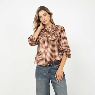 Blusa Manga Larga Mujer Zibel