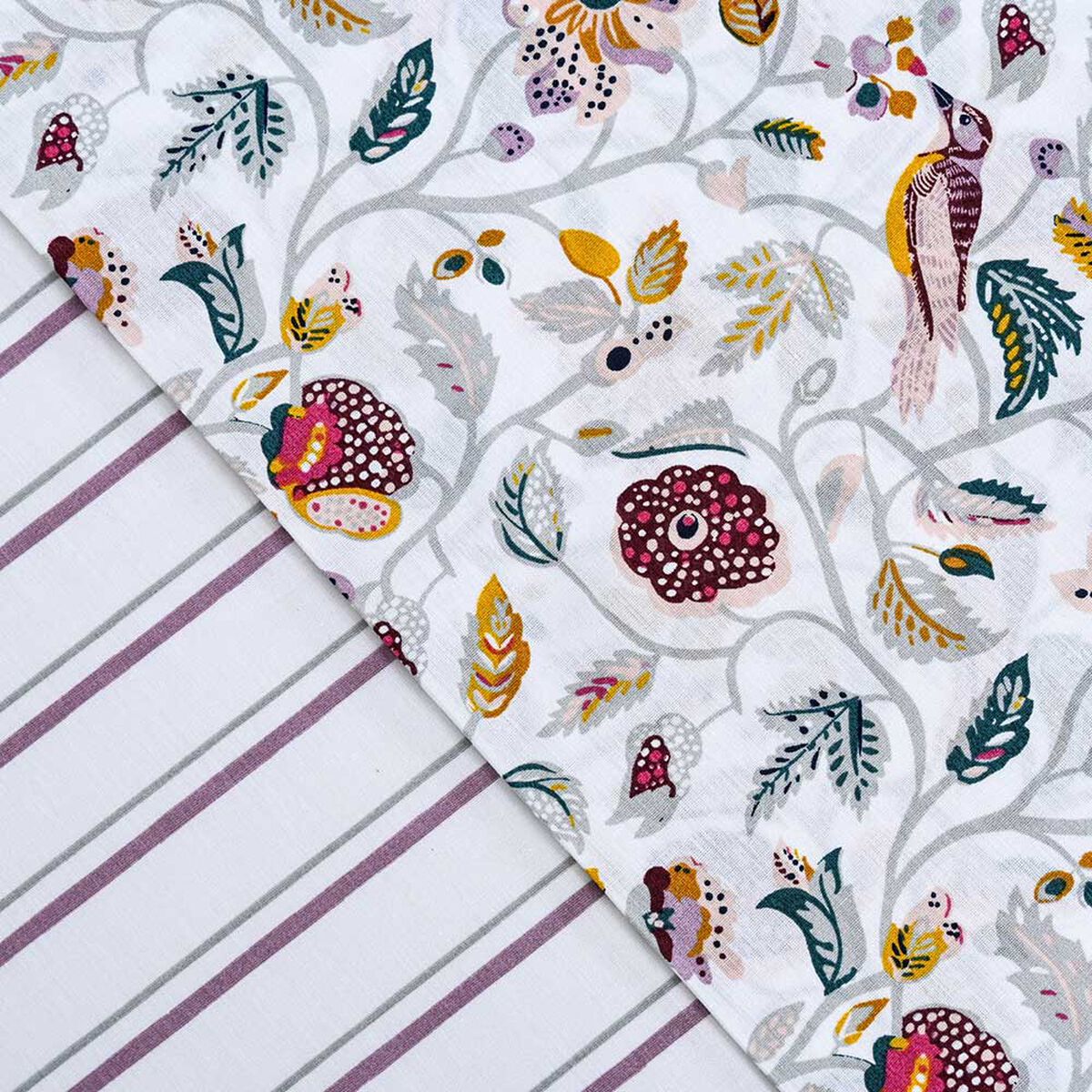 Juego de S&aacute;banas CannonKing 200 Hilos Flutter