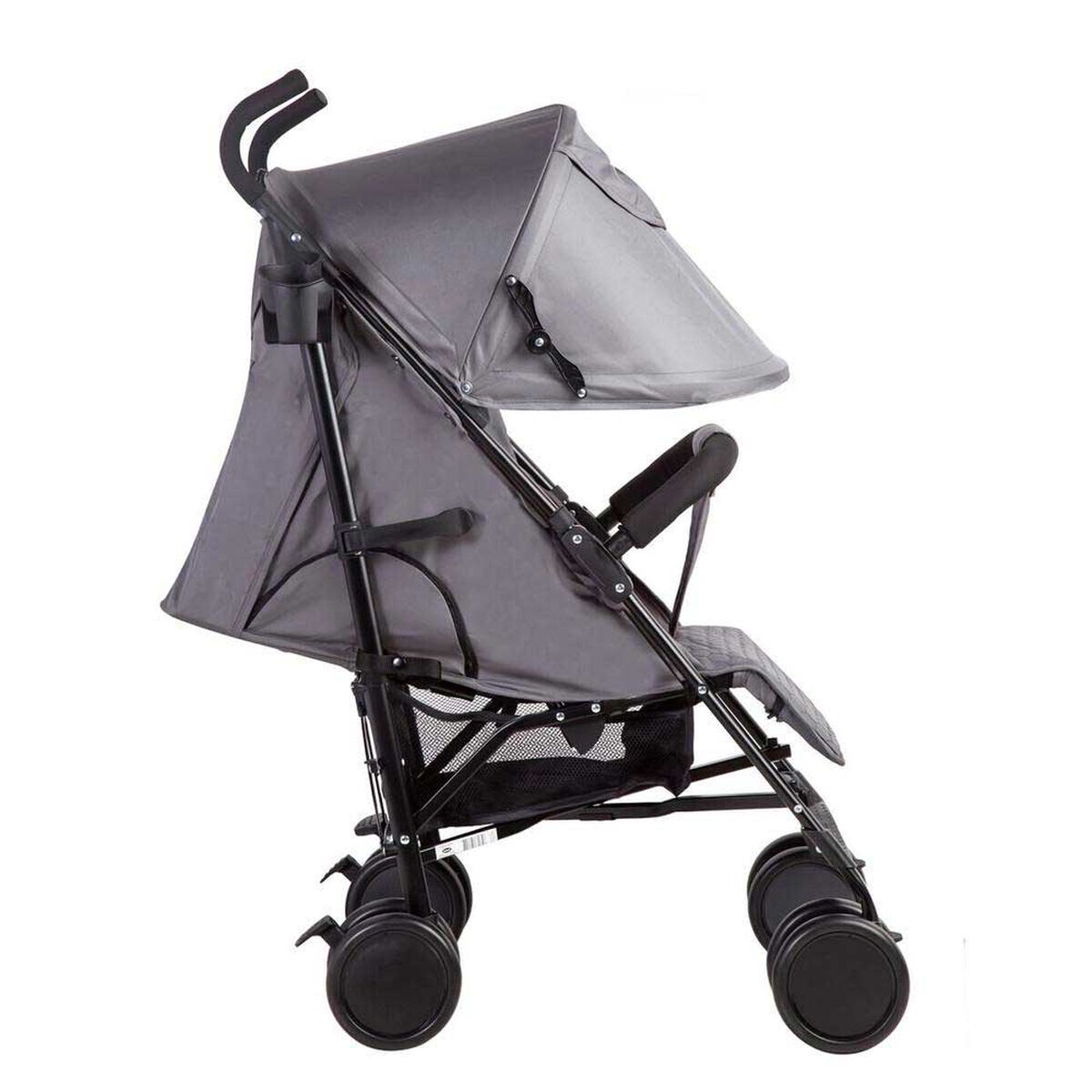 Coche Paragua Bebe Khronos Plegable Compacto Gris Oscuro Bebesit