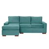Sofá Seccional Izquierdo Latam Home Livorno 3 Cuerpos Turquesa