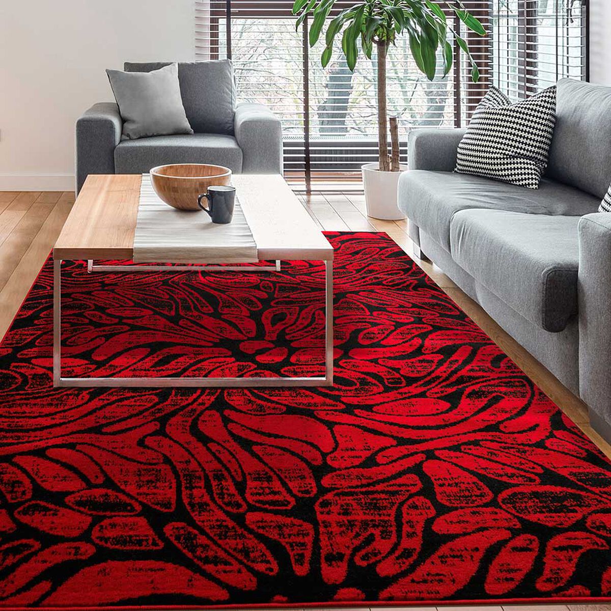 Alfombra Modalfo Siesta Rojo 305 x 240 cm