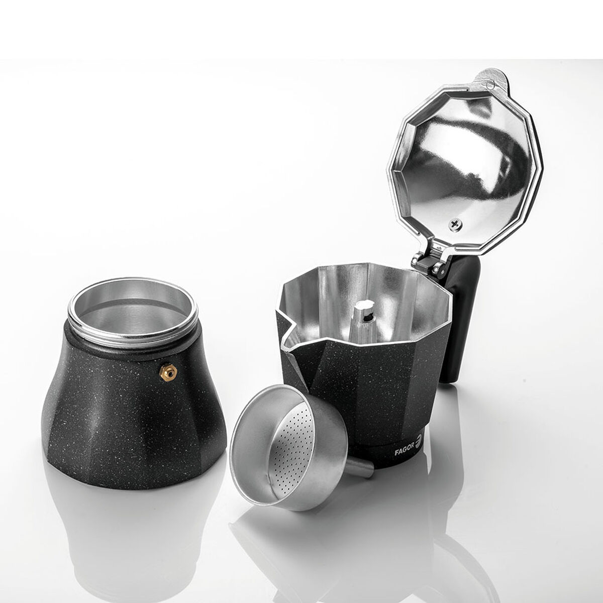 Cafetera Aluminio Fagor Tiramisu 640 ml