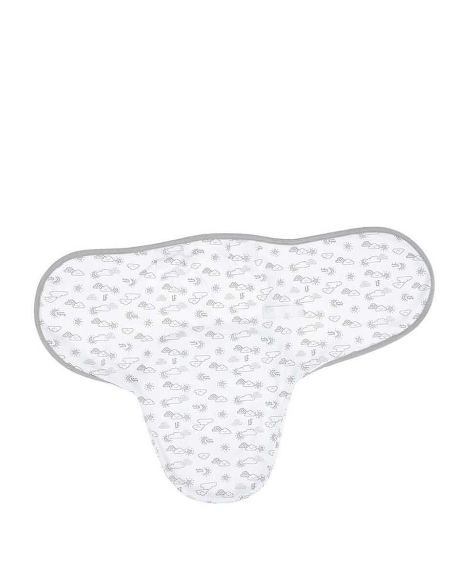 Saco para Bebé de Algodón Gris Baby Mink