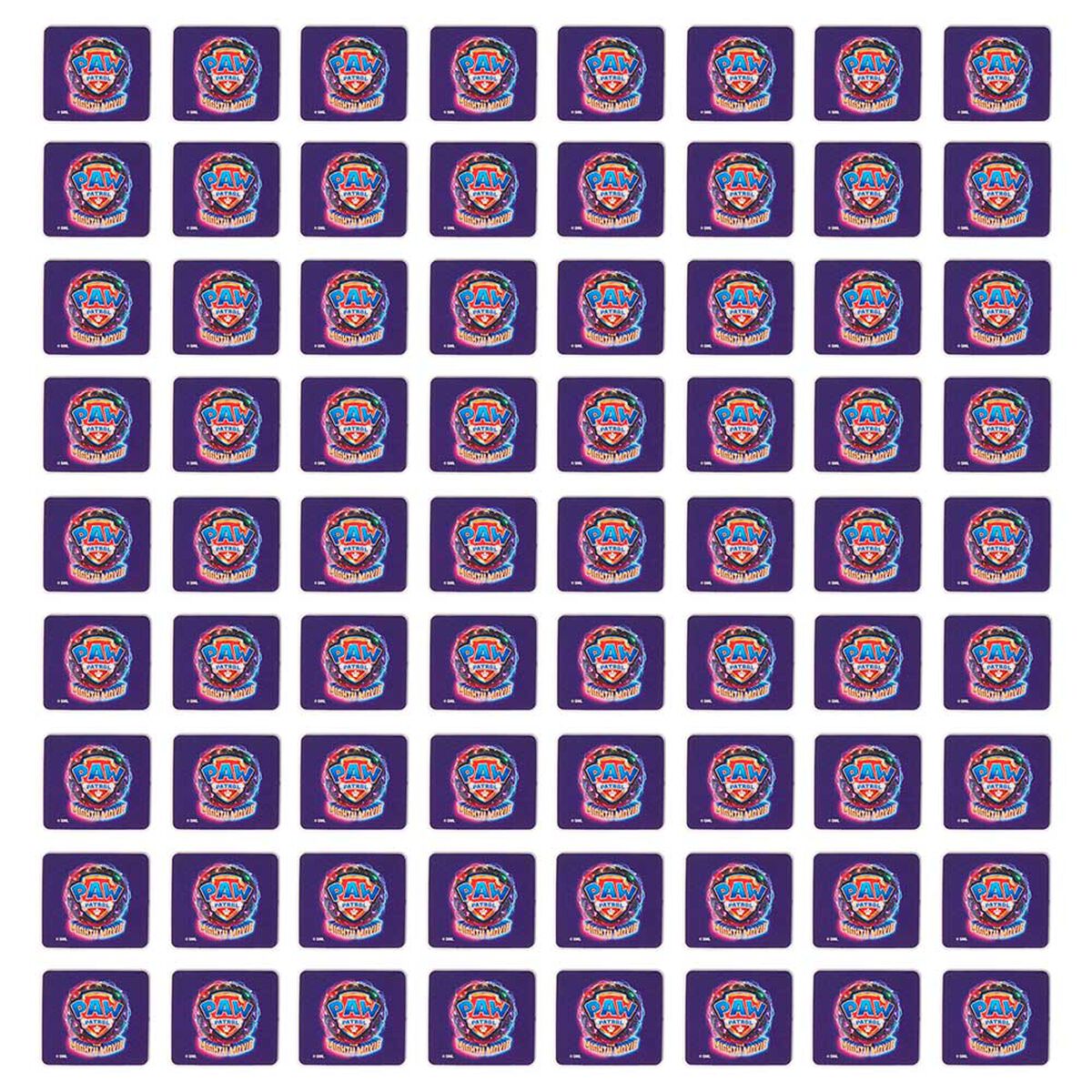 Memorice Paw Patrol Mighty 72 Piezas