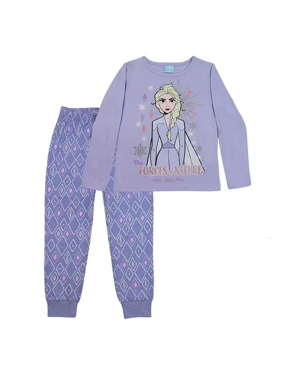Pijama de Algodón Niña Frozen