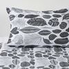Juego de Sábanas Estampado Elements & Co 200 Hilos 1,5 Plazas BlackNature
