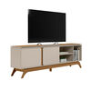 Rack TV Di Poretti Design Istambul Hasta 70" Caf&eacute; Claro