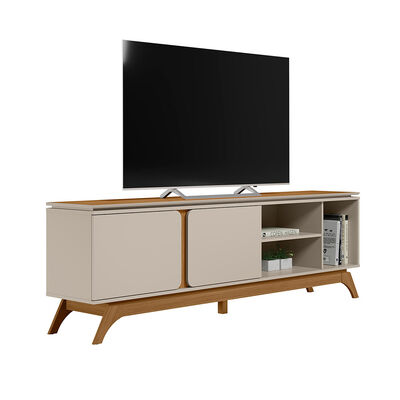 Rack TV Di Poretti Design Istambul Hasta 70" Caf&eacute; Claro