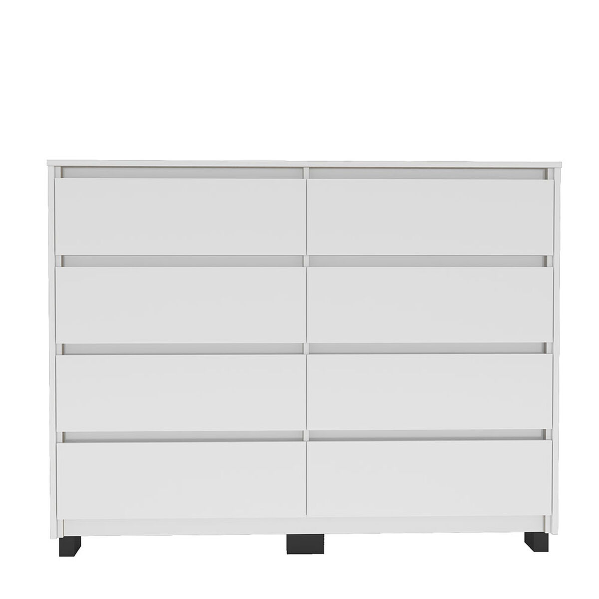 Cómoda Vekkahome Coimbra 8 Cajones Blanco