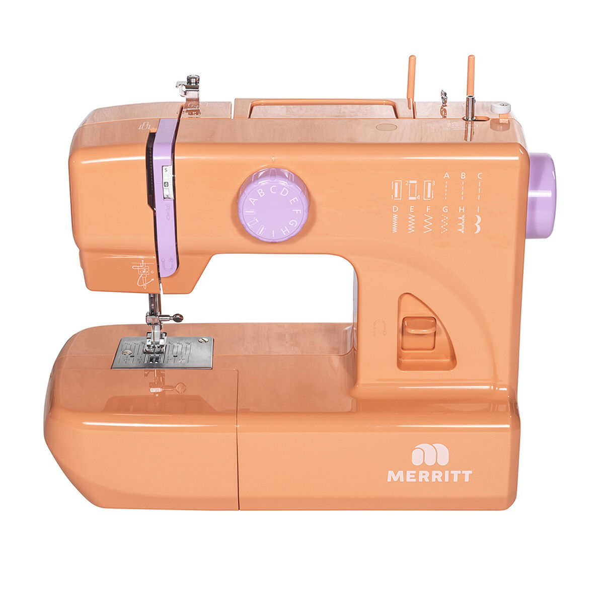 Máquina de Coser Brazo Libre Merritt ME 6 Coral