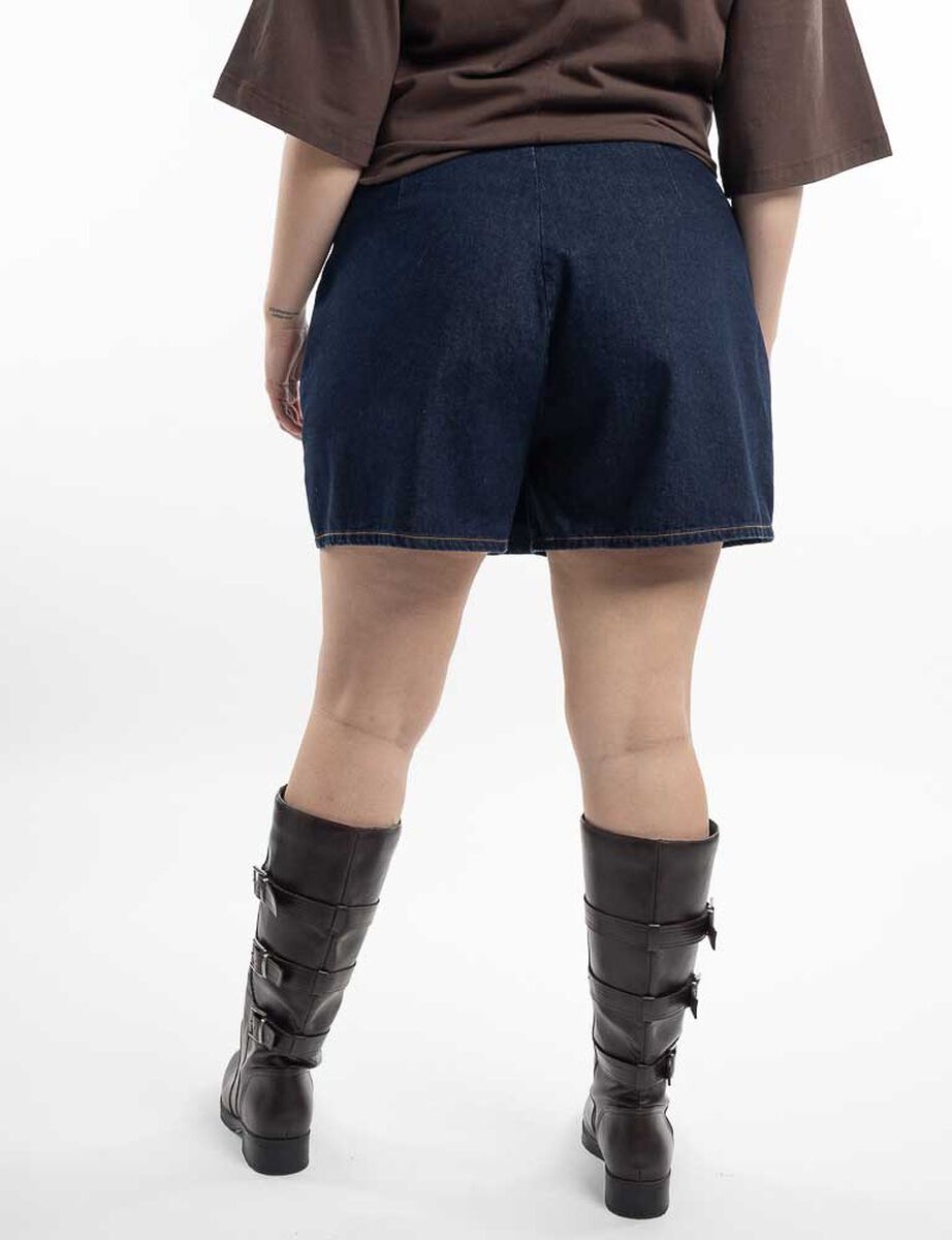 Falda Mini Denim Mujer Extralindas