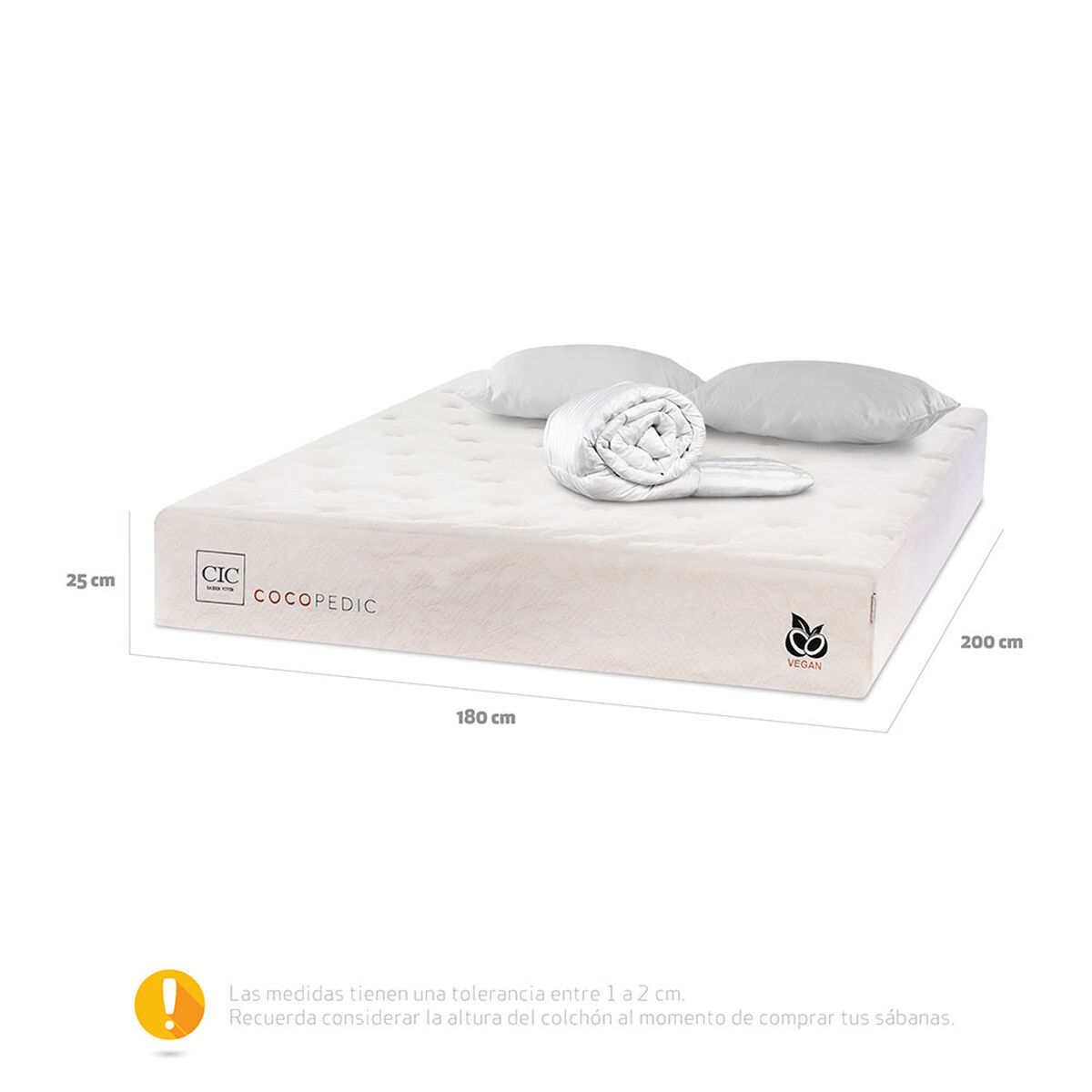 Colchón CIC King Cocopedic