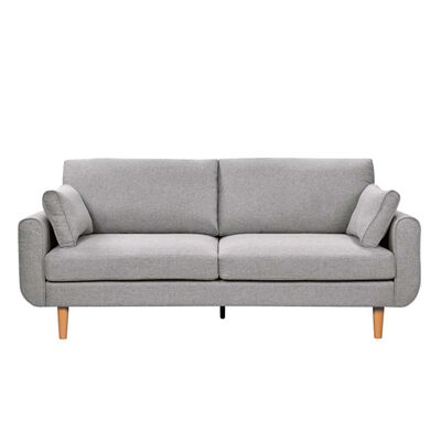 Sofá Home Mobili Denver 3 Cuerpos Gris