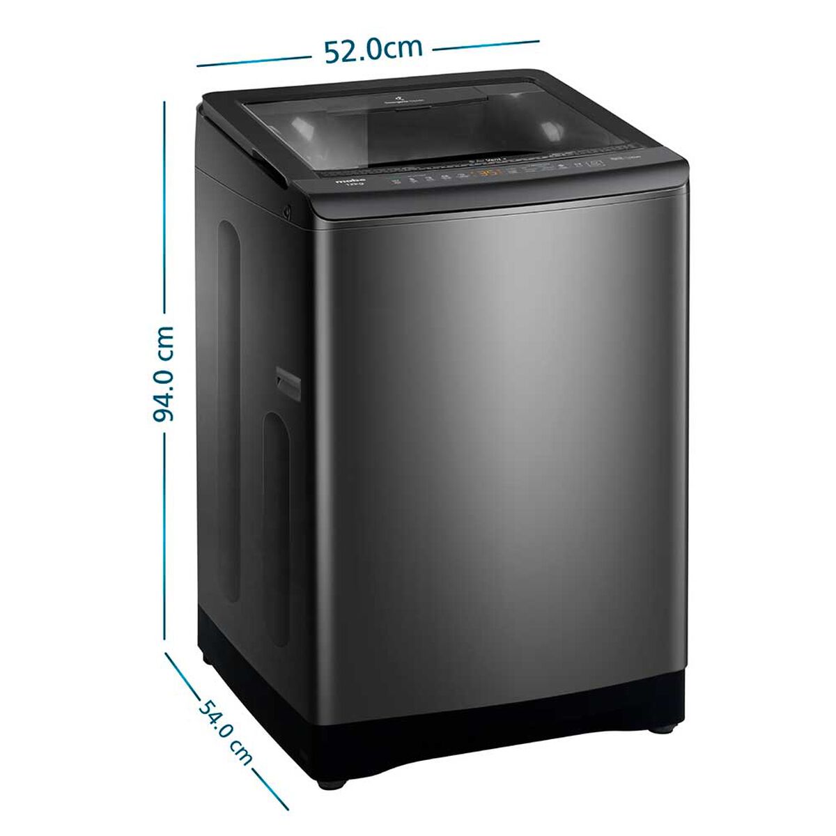 Lavadora Mabe LMA2120WDGCL0 12 Kg Diamond gray