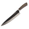 Set Parrillero Wayu Guante Chico + Hacha + Cuchillo + Sacacorcho Recargable Rojo