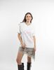 Polera Oversize Manga Corta Mujer Icono