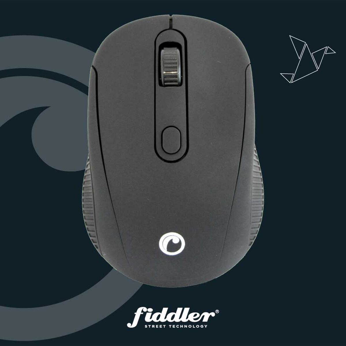 Mouse Inalambrico Fiddler 223 Negro