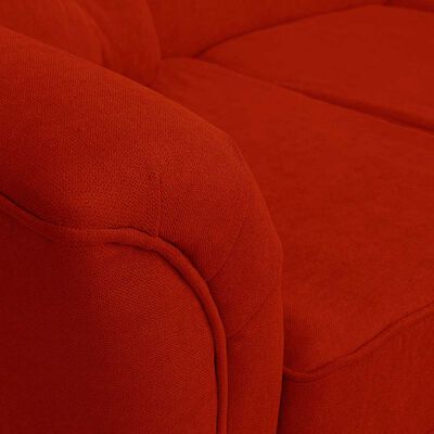 Imagen 2 del producto Sofá Elegant Detail Oregon  3 Cuerpos Tela Rojo
