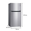 Refrigerador No Frost LG GT57BPSX 553 lts.