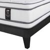 Cama Europea Flex 1,5 Plazas Majesty + Respaldo Modern Grafito