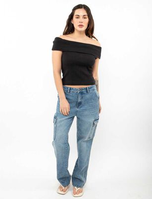 Imagen 2 del producto Polera Bardot Mujer Zibel Negro