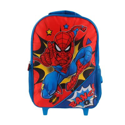 Mochila Infantil con Ruedas 15 Spiderman 2 Diseños Surtido