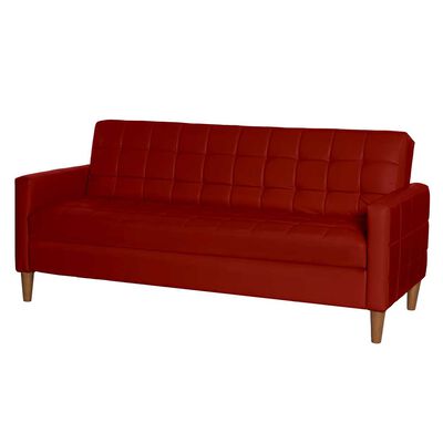 Imagen 2 del producto Futón Latam Home Genova PU 3 Cuerpos Rojo