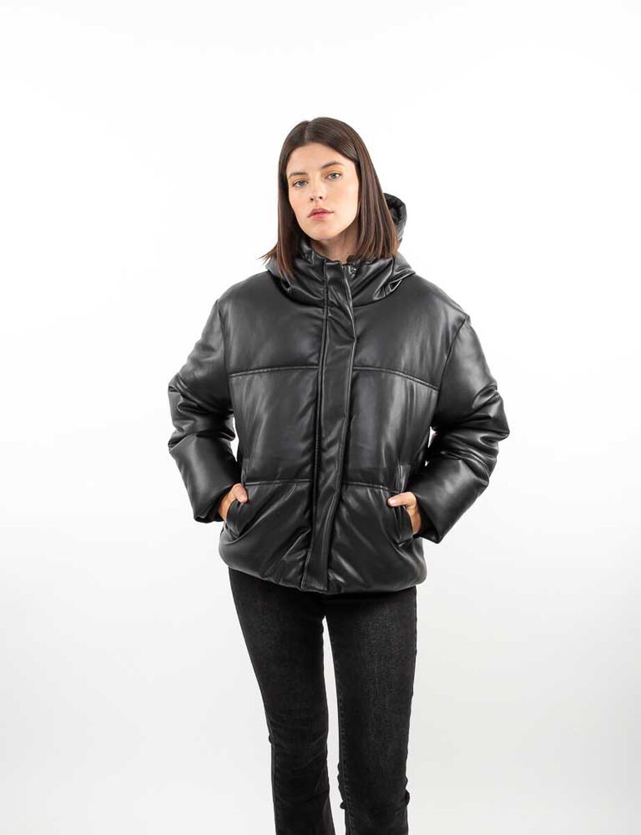 Parka Ecocuero Mujer Zibel