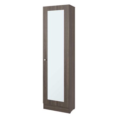 Closet Praga 1 Puerta Con Espejo Milan 180,1X49,1X30,2 Cm