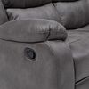 Sofá Reclinable Manual VYS SPA Isabel 3 Cuerpos Gris