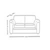 Sofá Latam Home Ancona 2 Cuerpos Verde Pistacho