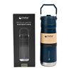 Botella Térmica Insulada Adventure 650ml Blue Lhotse