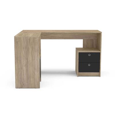 Imagen 2 del producto Escritorio Vekkahome Llaima Café Claro Negro