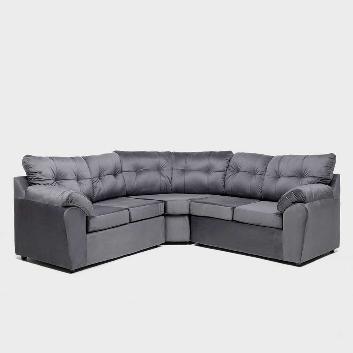 Almore Sofá Seccional Belen 3 cuerpos Gris 210x90CM