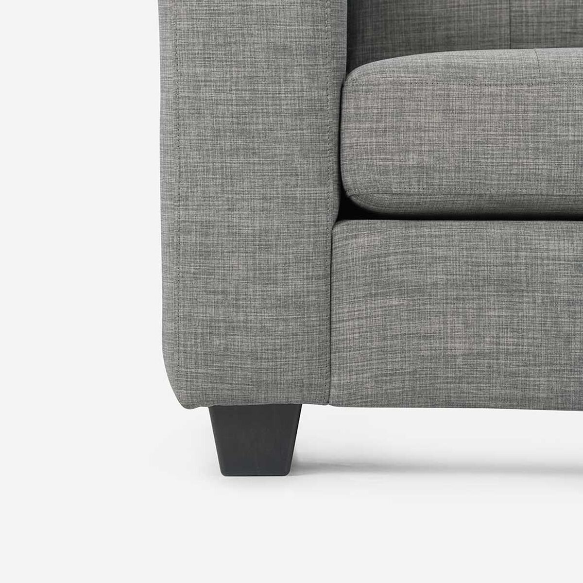 Sofá Rosen Mira Zander 2 Cuerpos Gris