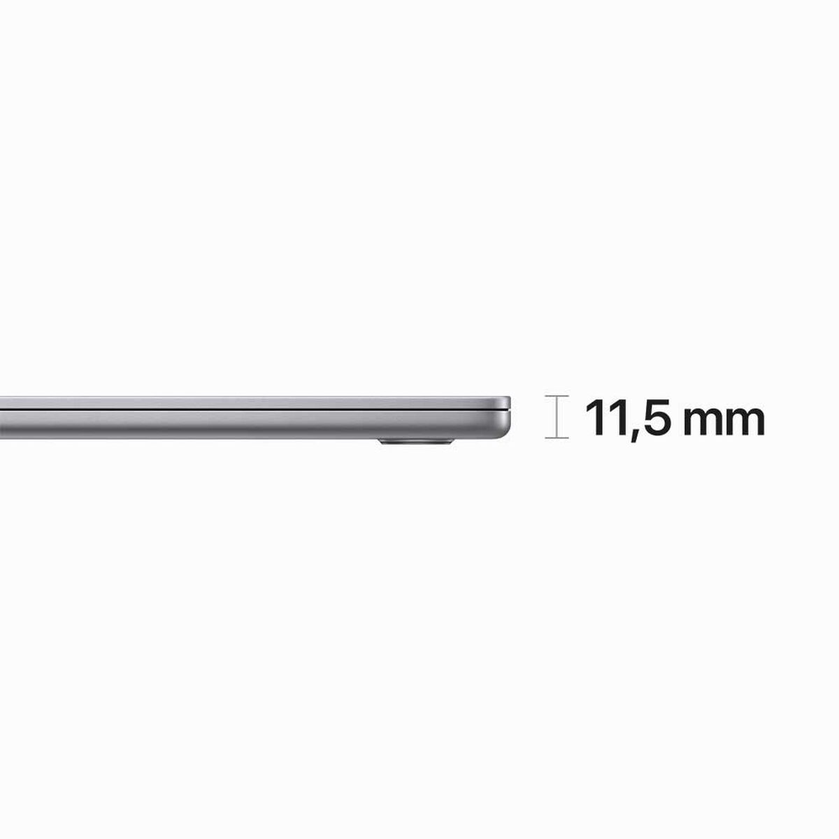 MacBook Air Apple Chip M2 8GB 256GB SSD 15,3" Gris Espacial