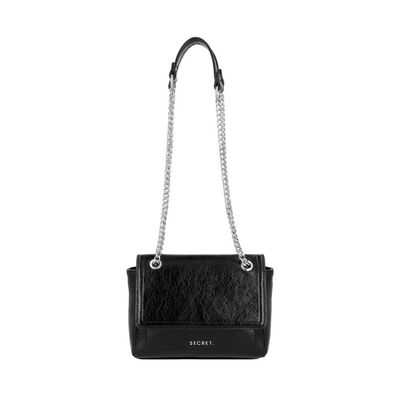Cartera de Fiesta Secret Fete SC7 Peque&ntilde;a Negra