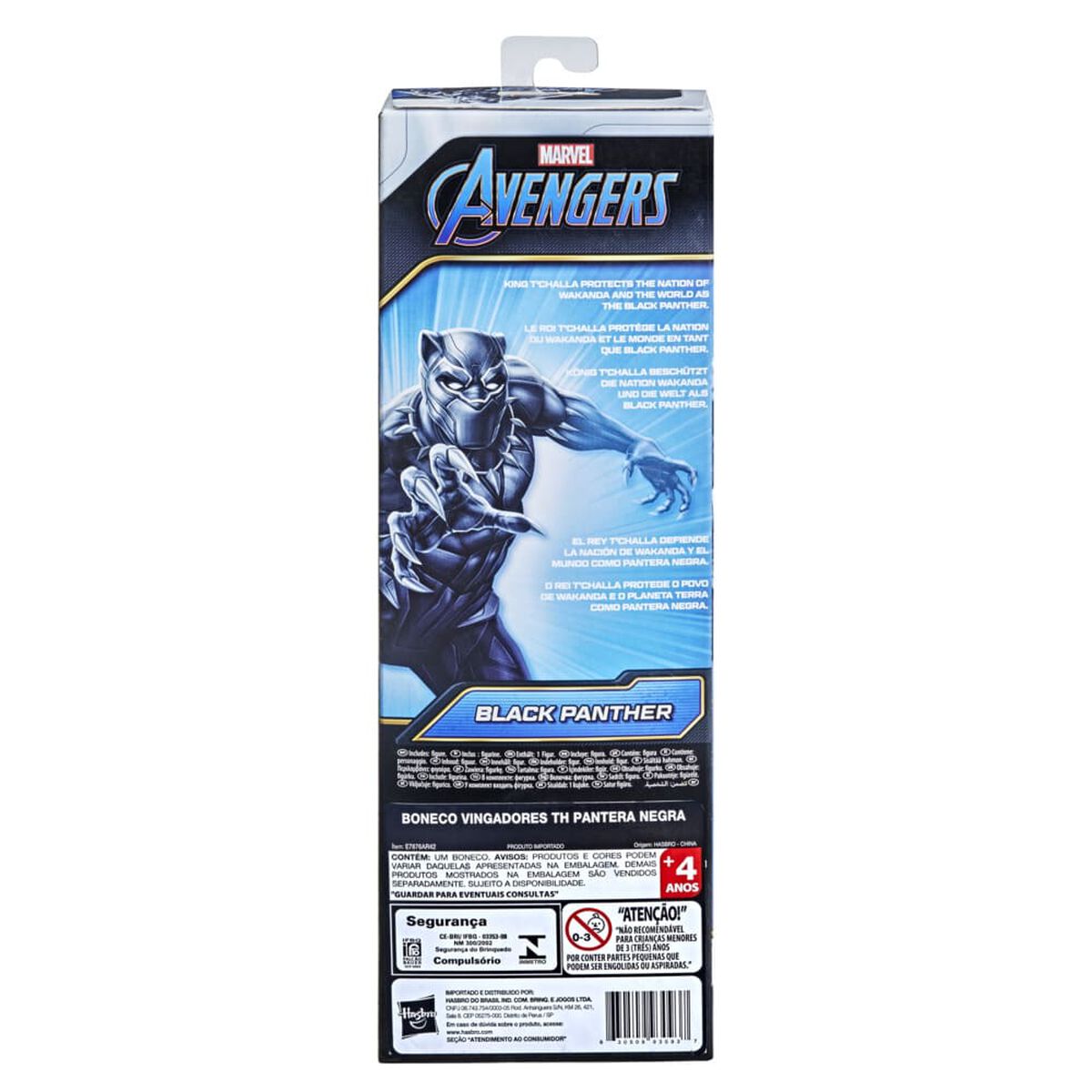 Figura de Acci&oacute;n Black Panther Avengers Titan Hero