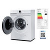 Lavadora Automática Midea MF100W80/W 8 kg.