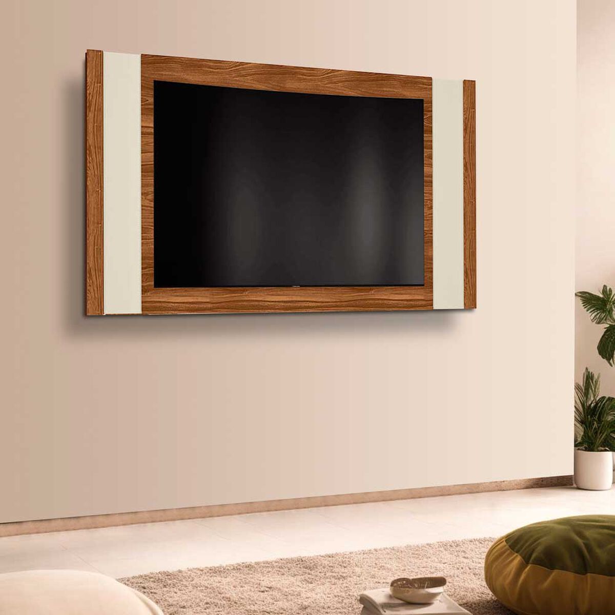 Panel TV Exit Real Hasta 65" Blanco
