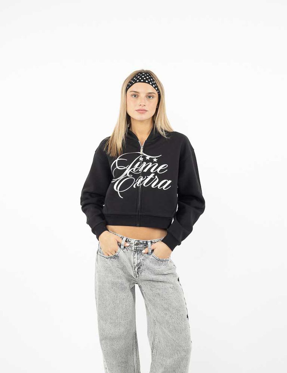 Poler&oacute;n Crop Mujer Icono