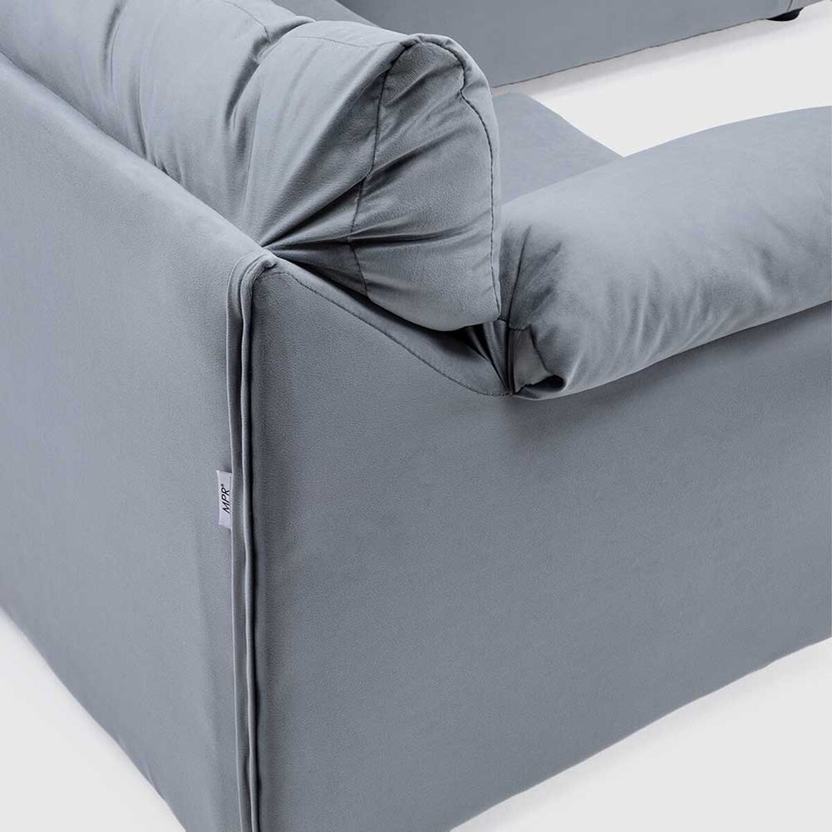 Seccional Esquinero Muebles MPR Arrayán 5 Cuerpos Gris