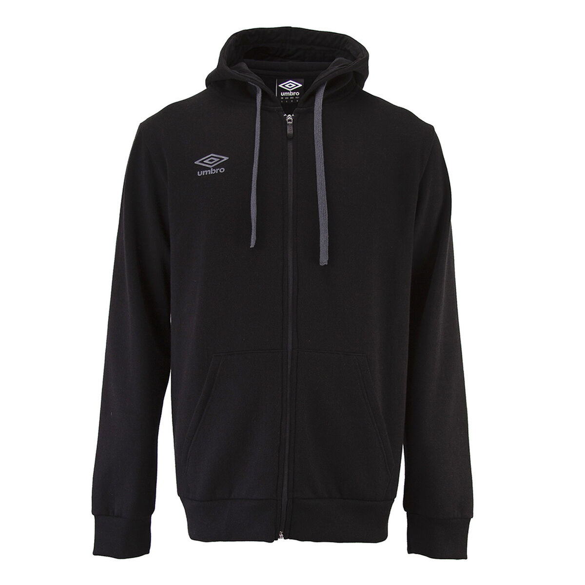 Polerón Hombre Umbro Hoodie Full Zip Basico