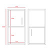 Combo Gabinete + Mueble Lavamanos + Optimizador Baño + Mueble Auxiliar  TuHome Big Bath