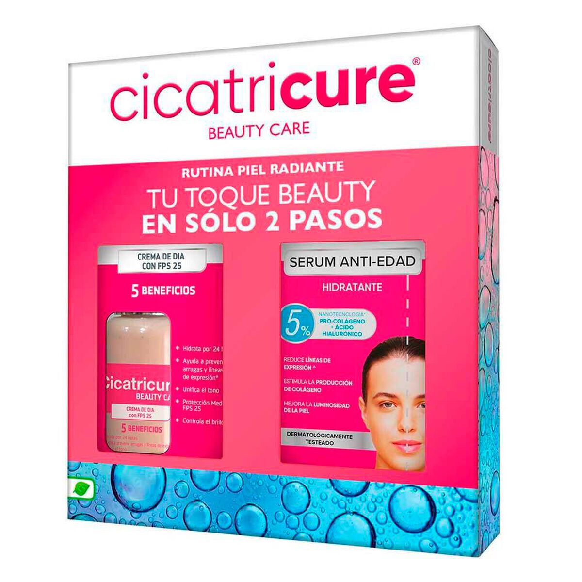 Pack Cicatricure Beauty Care 40G + Serum Hidratante 30Ml