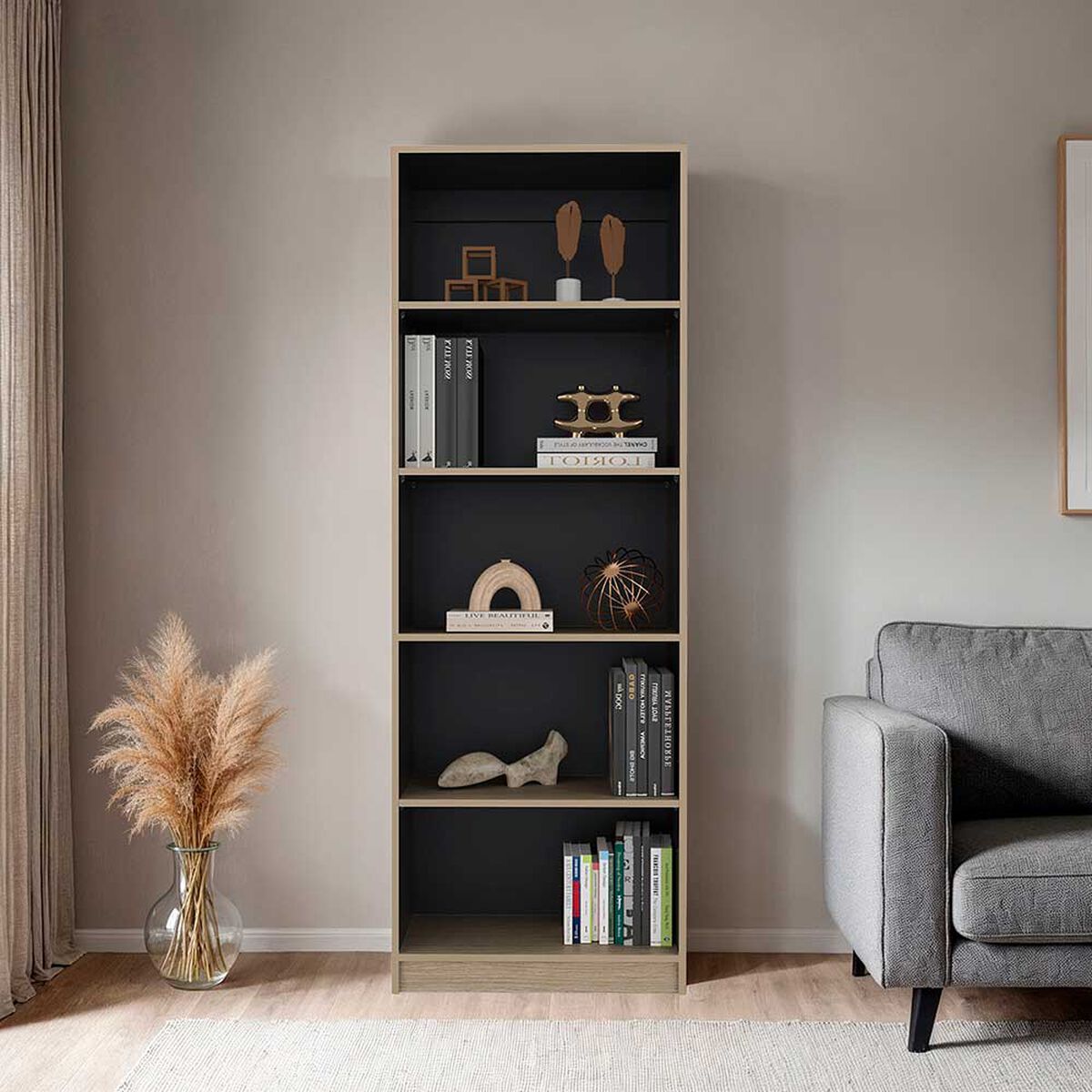 Estante Tuhome Home E3 Cartagena Wengue