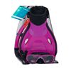 Set Mascara Fucsia, Snorkel y Aletas Bestway 43-48